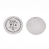 Non-Tarnish 201 Stainless Steel Pendants STAS-T064-38P-19-1