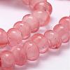 Cherry Quartz Glass Beads G-K139-01-2