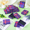 Rectangle Paper Jewelry Set Storage Boxes with Bowknot CON-TAC0014-04B-6