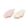 Light Gold Plated Alloy Enamel Pendants PALLOY-N176-27C-RS-2