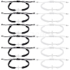 12Pcs 2 Styles Adjustable Polyester Thread Braided Bracelets for Women Men BJEW-UN0001-88A-1