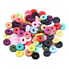 Handmade Polymer Clay Beads X-CLAY-Q251-6.0mm-M1-3