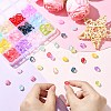 216Pcs 12 Colors Transparent Glass Beads DGLA-CJ0001-04-4
