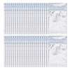 60Pcs Glitter Holographic Star Plastic Packaging Yin-yang Resealable Bags OPP-TA0001-24B-2