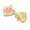 Rack Plating Brass Enamel Charms KK-K392-34G-03-2