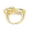 Brass Open Cuff Rings RJEW-Q778-53G-3