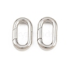 Brass Spring Gate Rings KK-H292-58B-P-1