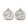 Rack Plating Alloy Rhinestone Pendants FIND-G044-16P-2