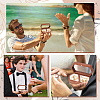 2-Slot Wooden Couple Rings Storage Boxes CON-WH0087-42A-6