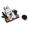 Cartoon Camping Rabbit Enamel Pins JEWB-Q036-01A-3