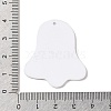 Printed Transparent Acrylic Pendants MACR-P043-B02-3