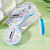 5 Rolls Round Elastic Crystal Thread EW-TA0001-11B-3