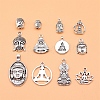 Tibetan Style Zinc Alloy Pendants PW-WG815A6-01-1