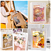 Paper Visible Window Gift Bags with Rope Handles ABAG-WH0040-14B-6