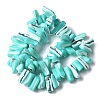 Dyed Natural Trochus Shell Beads Strands X-SSHEL-C013-09M-2