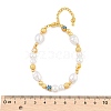 Brass Beads Bracelets for Women BJEW-Z089-02G-5