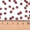 6/0 Baking Paint Transparent Glass Seed Beads SEED-N006-06D-4