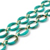 Handmade Imitation Gemstone Style Acrylic Chains AJEW-JB00979-02-1