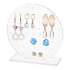 Acrylic Earring Display Stand EDIS-WH0023-01A-9