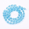 Glass Beads Strands LS-GLAA-R024-11x8mm-7-2