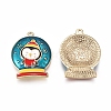 Alloy Enamel Pendants ENAM-E568-02G-1