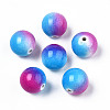 Spray Painted Acrylic Beads LS-X-MACR-S275-040-1