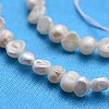 Grade A Natural Cultured Freshwater Pearl Beads Strands X-SPDA001Y-1-2