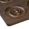 6-Slot Wood Bracelet Design Board WD-CBA482F-04B-4