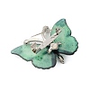 Butterfly Transparent Resin Brooch JEWB-M047-01H-2