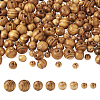 200Pcs 4 Styles Natural Unfinished Wood Beads WOOD-YS0001-04-2