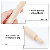 Wooden Rolling Pin AJEW-WH0261-11-4