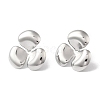 Non-Tarnish 304 Stainless Steel Stud Earrings for Women EJEW-Z303-12P-2