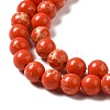 Synthetic Imperial Jasper Beads Strands G-I199-35-6mm-D-4