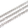 Tarnish Resistant 304 Stainless Steel Rolo Chains CHS-E016-02G-P-1
