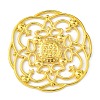 Tibetan Style Alloy Flower Large Pendants EA13474Y-G-3