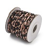 Leopard Printed Round Imitation Leather Cords LC-S020-01I-2