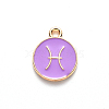 Alloy Enamel Pendants LS-X-ENAM-S124-01B-01H-2