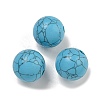 Synthetic Turquoise Beads G-G147-01Q-1