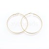 304 Stainless Steel Hoop Earrings EJEW-P162-01G-03-1