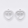 Non-Tarnish 201 Stainless Steel Pendants STAS-T044-133P-1