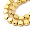 Electroplate Glass Beads Strands EGLA-F166-04C-4