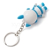 Rabbit Spaceman PVC Plastic Cartoon Keychain KEYC-JKC01034-4