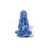 Dyed & Heated Natural Blue Aventurine Sculpture Display Decorations G-PW0004-61N-1