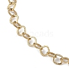 304 Stainless Steel Link Chains Bracelets for Women BJEW-G725-09G-2