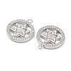 Alloy Rhinestone Pendants ALRI-O025-02P-2