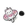 Donut Theme Cartoon Alloy Brooches JEWB-A025-03A-3