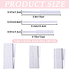 CRASPIRE 300Pcs 3 Style Perfume Paper Test Strips DIY-CP0009-87-2