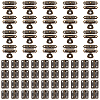 Gorgecraft 20 Sets Iron Lock Catch Clasps AJEW-GF0005-98-1