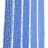 Electroplate Glass Beads Strands EGLA-A044-P6mm-B17-2