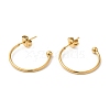 304 Stainless Steel Stud Earring X-EJEW-H134-02C-G-1